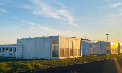 Przenośne WC na potrzeby prac geodezyjnych i terenowych